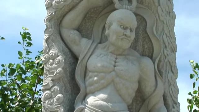 China, Hainan, Sanya, Nanshan. Китай, Хайнань, Санья - Няньшань. смотреть онлайн