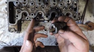 Снятие форкамер Мерседес ОМ616