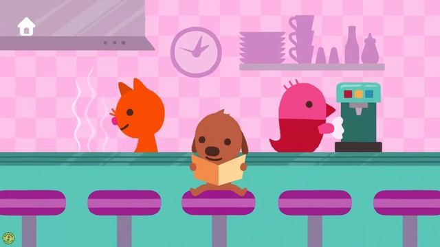 Sago Mini Pet Cafe - Fun Play & Learn Colors, Numbers & Shapes Mini Games For Kids By Sago Mini смотреть онлайн