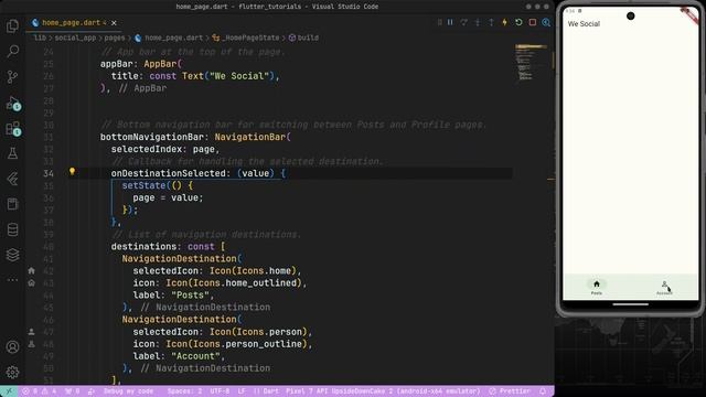 Create a simple social media app in 10 minutes using Flutter and Firebase. смотреть онлайн