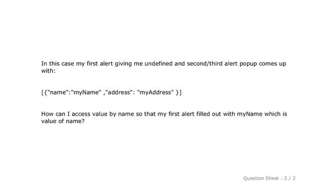jQuery : How to access JSON Object name/value? смотреть онлайн