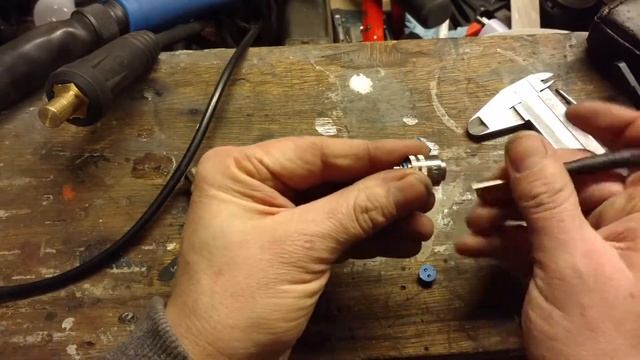TIG switch connector mail vs female conversion. смотреть онлайн