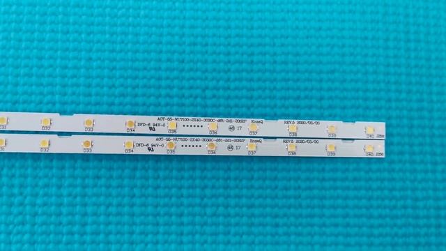 LED подсветка для телевизора SAMSUNG 55" AOT 55 NU7300 NU7100 смотреть онлайн