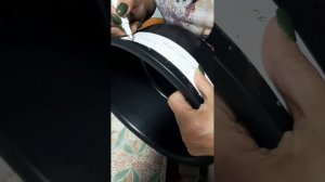 разметка для кашпо из ротанга