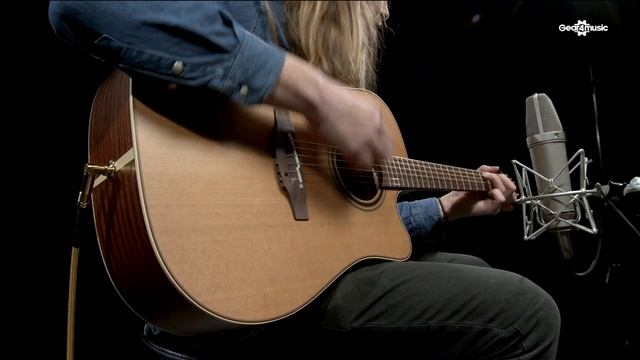 Takamine P3DC Dreadnought Electro Acoustic, Natural | Gear4music demo смотреть онлайн