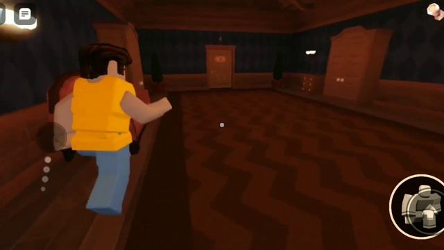 Монстр за дверью идет за мной. Самая страшная игра роблокс. смотреть онлайн