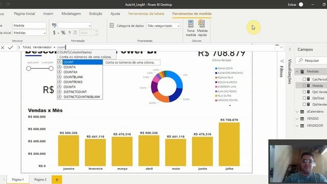 Descomplicando o Power BI - Como Utilizar a Função "CountRows" no Power BI? смотреть онлайн