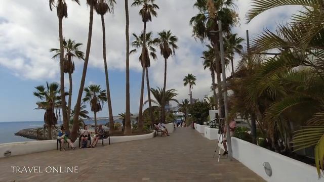 Costa Adeje Tenerife Spain 2023 ?? Beautiful Walking Tour in Canary Islands [4K UHD] смотреть онлайн