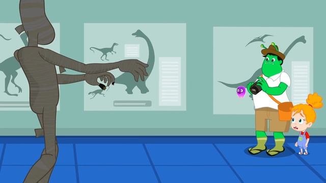 Groovy учит Phoebe есть овощи и фрукты, чтобы быть здоровой - Мультфильмы для детей смотреть онлайн