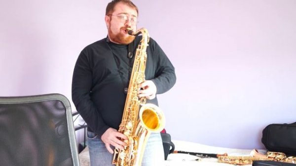 Yamaha YTS-62 tenor saxophone classical setup