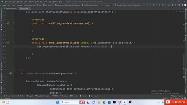 Google Play Billing Library PART 1 | version = 5 and 6 | In App Subscription 2023 | Android JAVA смотреть онлайн