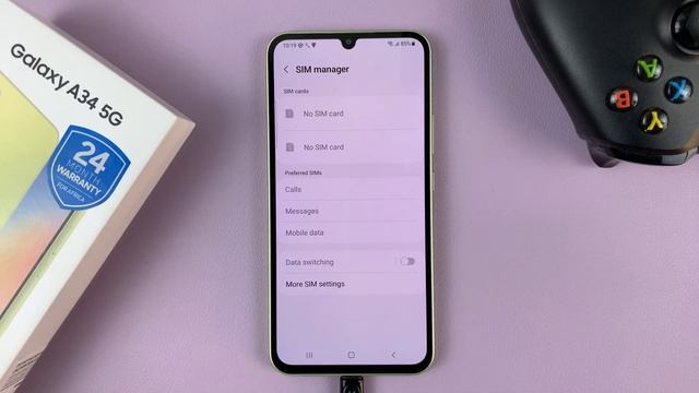 ESIM On Samsung Galaxy A34 5G?