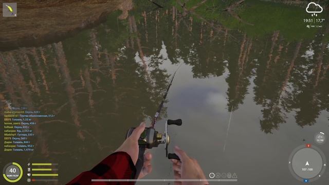 Русская рыбалка 4 - река Вьюнок - Голавль на мелкие воблеры смотреть онлайн