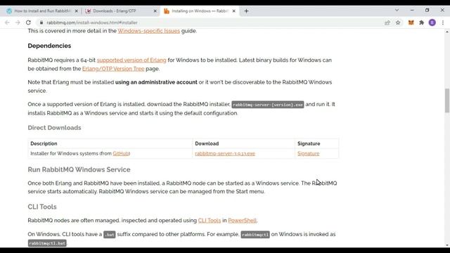 How to Install and Run RabbitMQ Messaging Service on Windows 2022 смотреть онлайн