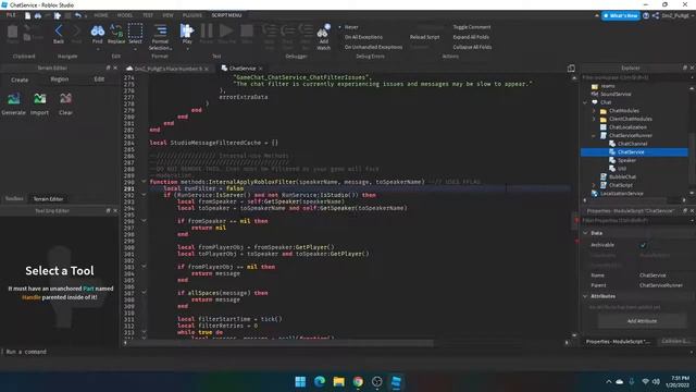 How to Remove the Chat Filter on Roblox Studio! ? смотреть онлайн