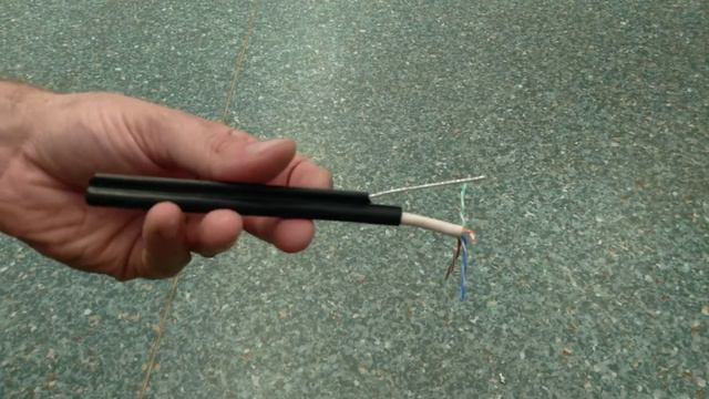 Кабель UTP с несущим тросом смотреть онлайн