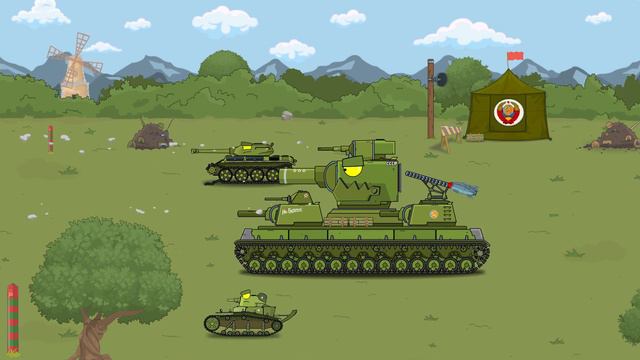 Несокрушимый КВ-6 - Мультики про танки смотреть онлайн