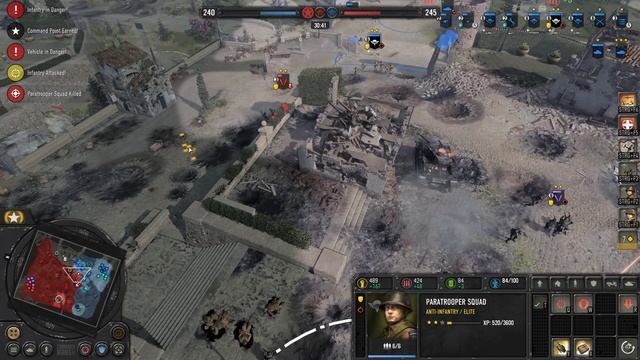 Company of Heroes 3 - F*CKING EPIC - US Forces Gameplay - 2vs2 Multiplayer - No Commentary смотреть онлайн