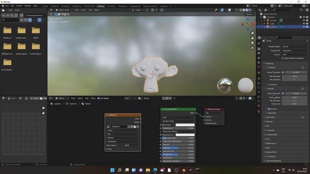 Cookbook [Blender] Ambient Occlusion bake смотреть онлайн