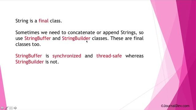 Java String Important Points смотреть онлайн