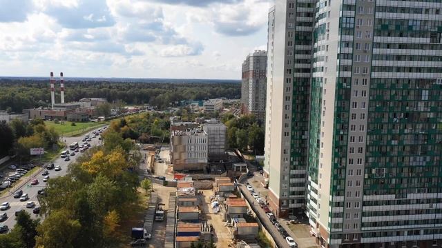 Дневник строительства ЖК "Изумрудные холмы" от Группы "Эталон", сентябрь 2019 смотреть онлайн