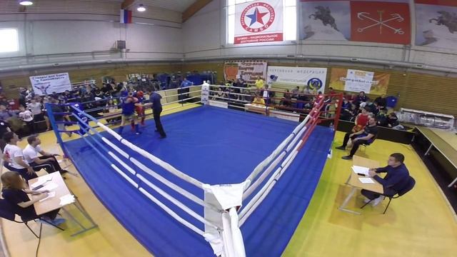 Юноши 10-11 лет Матчевая встреча 42 кг Лазарев А. (Олимп) - Суров М. (Росич)