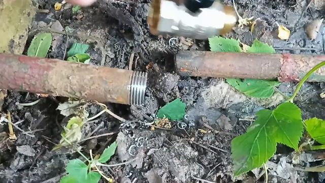 Как сделать резьбу на водопроводной трубе смотреть онлайн