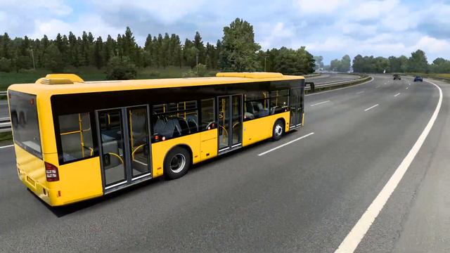 ETS2: (1.43) Mods Bus: Mercedes-Benz Conecto Gameplay смотреть онлайн