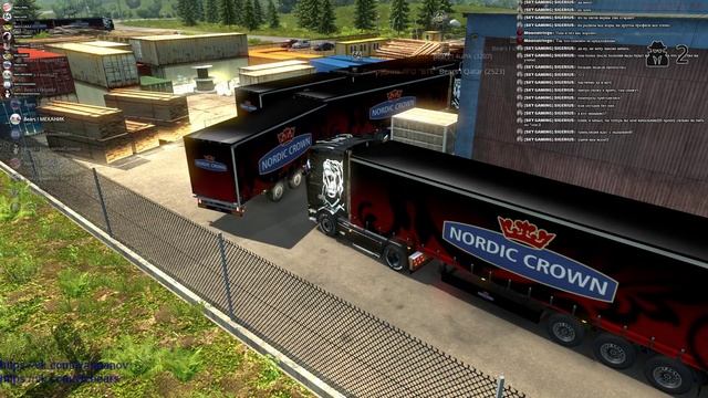 ? Стрим! Официальный конвой по Скандинавии ETS2! Двойная сцепка! "ВТК" Bears от 24.09.18 ? смотреть онлайн