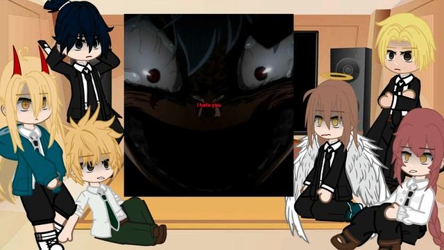 Chainsaw Man React To Upper Moons // MHA // Gacha Club // Gacha React смотреть онлайн