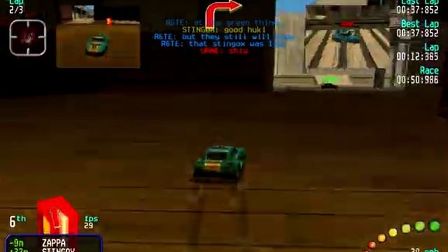 Re-Volt (PC v1.2) Multiplayer - Ghost Town смотреть онлайн