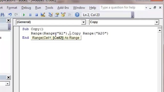 Excel 2010 VBA Tutorial 8: Copying Cell Ranges and Formatting смотреть онлайн