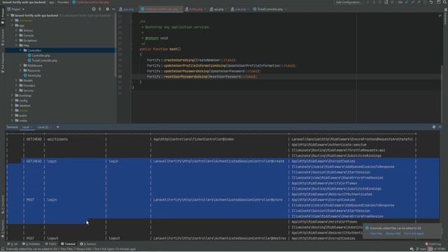 Laravel Fortify SPA Authentication with Laravel Sanctum without Jetstream смотреть онлайн