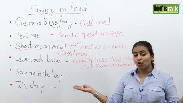 Informal Business English Expressions - Staying In Touch смотреть онлайн