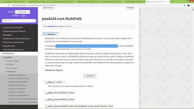 Panda3D tutorial #12 - Nodes and NodePaths смотреть онлайн