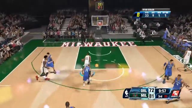 NBA 2K14 360 Dunk смотреть онлайн