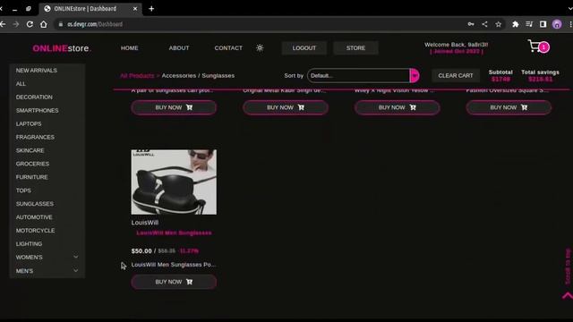 e-commerce | React JS - Redux Toolkit - Firebase V9. смотреть онлайн