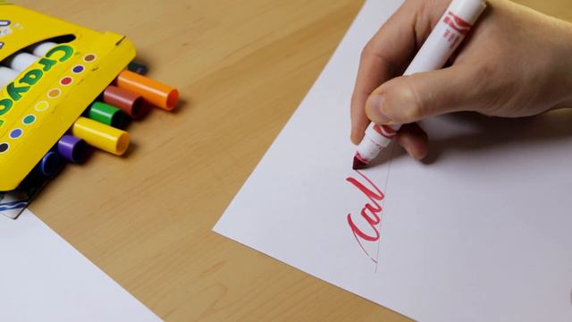 How To Do Crayola Calligraphy (+ FREE Worksheets) смотреть онлайн