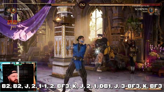 Sub-Zero 40%+ Damage Combos (How To) | Mortal Kombat 1 смотреть онлайн