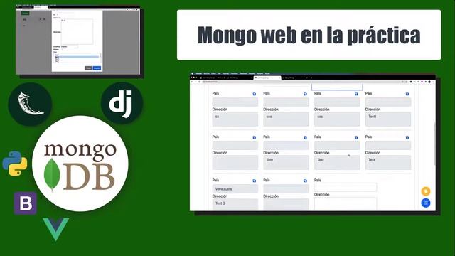 ? Demo del Curso en Python Web con Django y Flask con integración con base de datos MongoDB | Intro смотреть онлайн