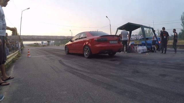 Кубок Киева 2018 Drag Racing Mazda 6 mps 500+ VW Scirocco 430+ смотреть онлайн