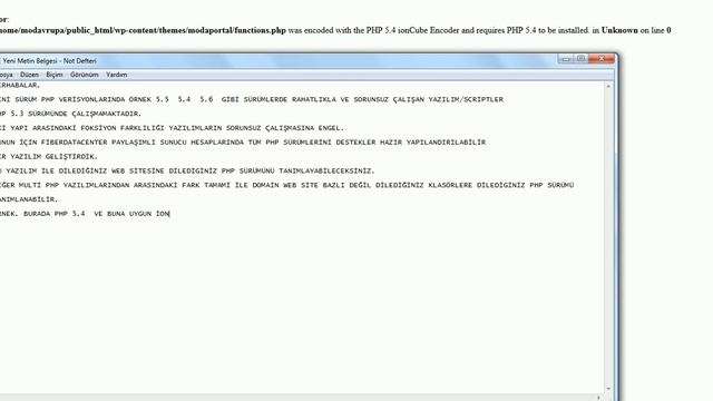 FiberDatacenter Çoklu PHP Sürüm Desteği / PHP 5.3 , PHP 5.4 , PHP 5.5 смотреть онлайн