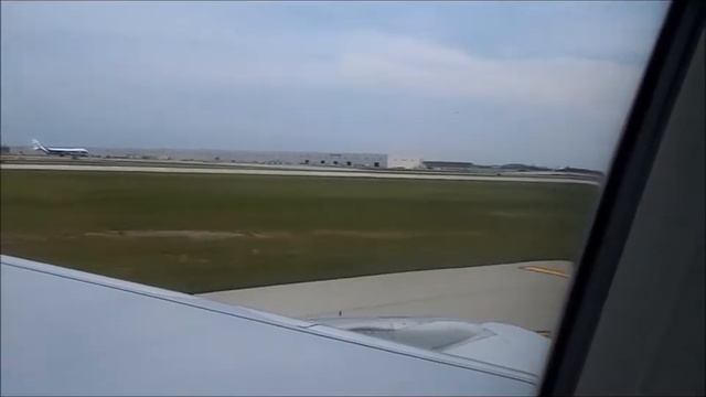 Landing in Chicago Ohara airport, July 04 2017, Airbus 321 смотреть онлайн