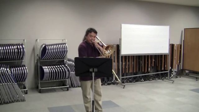 Kopprasch - 60 Selected Studies for Trombone - No.5 смотреть онлайн