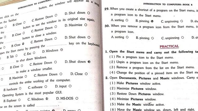 STD 8 EM Computer L 2 Working with Windows P 7MCQ BY SHILPAUPADHYAY смотреть онлайн