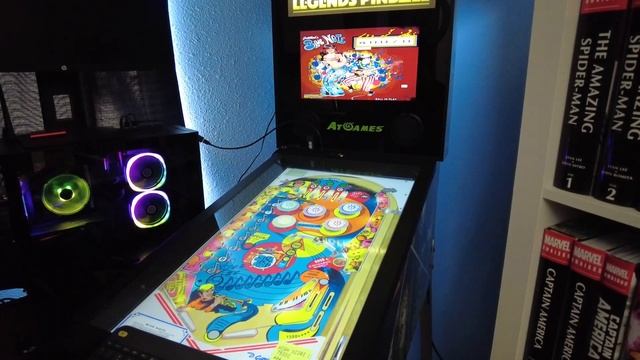 Gottlieb Blue Note Pinball Showcase on AT Games Pinball смотреть онлайн