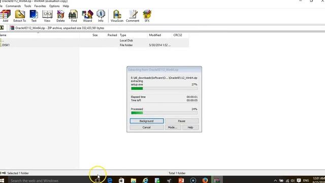 Installation Oracle 11g Express edition смотреть онлайн