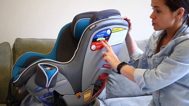 How To Install Chicco NextFit Convertible Car Seat (Forward & Rear Facing Tutorial) смотреть онлайн