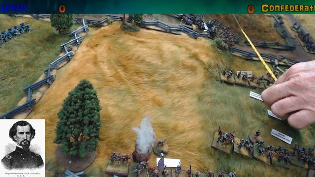 Black Powder American Civil War Battle Report 15mm Mill Springs 1862 смотреть онлайн
