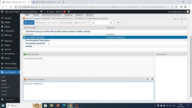 Cómo Traducir un Tema de WordPress a Español 2024 смотреть онлайн